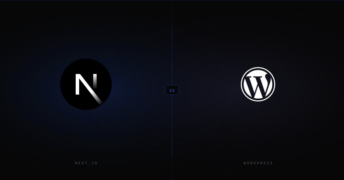 Next.js vs WordPress: Por qué tu empresa debería migrar a una arquitectura moderna
